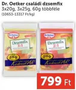 PRIVÁT Dr. Oetker családi dzsemfix ajánlat