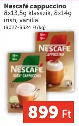 PRIVÁT Nescafé cappuccino ajánlat