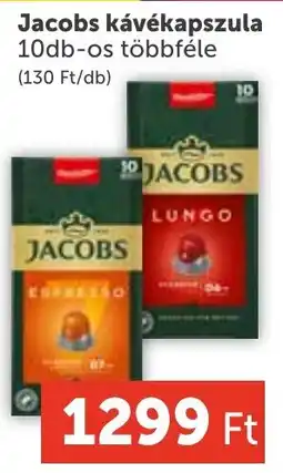 PRIVÁT Jacobs kávékapszula ajánlat