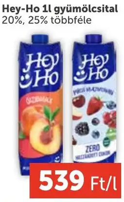 PRIVÁT Hey-Ho gyümölcsital ajánlat