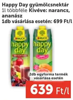 PRIVÁT Happy Day gyümölcsnektár ajánlat