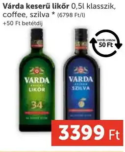 PRIVÁT Várda keserű likőr ajánlat