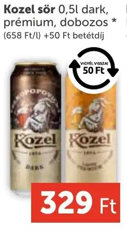 PRIVÁT Kozel sör ajánlat