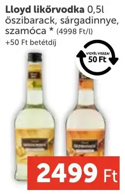 PRIVÁT Lloyd likőrvodka ajánlat