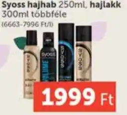 PRIVÁT Syoss hajhab, hajlakk ajánlat