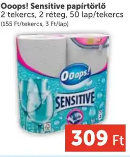 PRIVÁT Ooops! Sensitive papírtörlő ajánlat