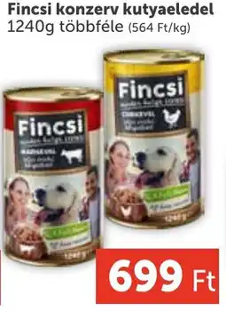 PRIVÁT Fincsi konzerv kutyaeledel ajánlat