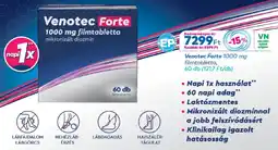 Gyöngy Patikák Venotec Forte filmtabletta ajánlat