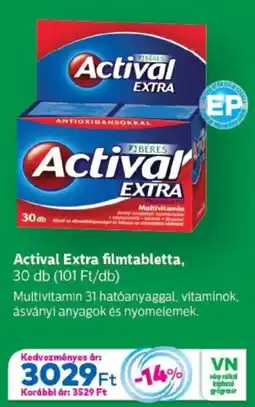 Actival Extra filmtabletta