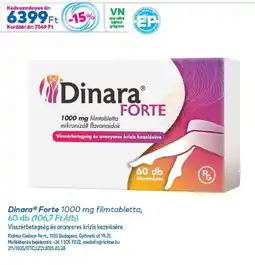 Gyöngy Patikák Dinara Forte filmtabletta, ajánlat