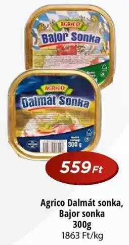 Real Agrico Dalmát sonka, Bajor sonka ajánlat