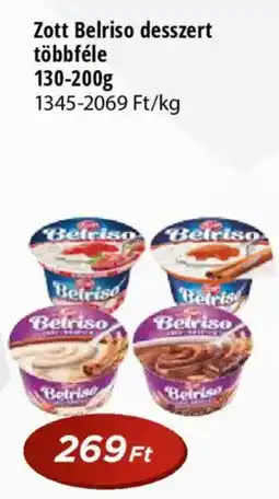 Real Zott Belriso desszert ajánlat