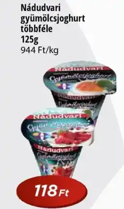 Real Nádudvari gyümölcsjoghurt ajánlat