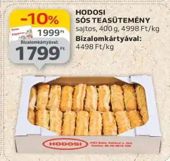 Auchan Hodosi Sós Teasütemény ajánlat