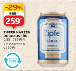 Auchan Zipfer Märzen Dobozos Sör ajánlat