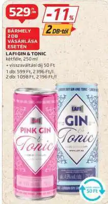 Auchan LAFI GIN & TONIC ajánlat
