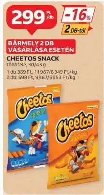 Auchan Cheetos snack ajánlat