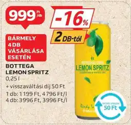 Auchan Bottega Lemon Spritz ajánlat