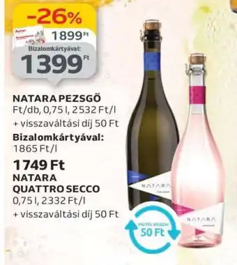 Auchan Natara Pezsgő ajánlat