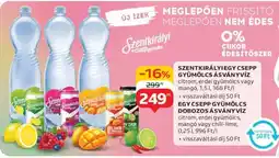 Auchan Szentkirályi Csepp Gyümölcs Ásványvíz ajánlat