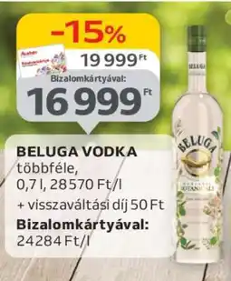 Auchan BELUGA VODKA ajánlat