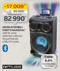 Auchan MUSE M1938DJ PARTYHANGFAL ajánlat