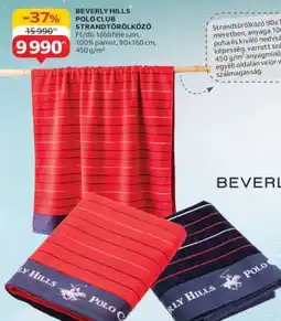 Auchan BEVERLY HILLS POLO CLUB STRANDTÖRLÖKÖZŐ ajánlat