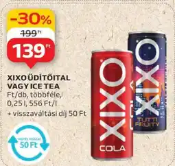 Auchan XIXO Üdítőital vagy Ice Tea ajánlat