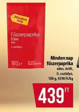 Coop Minden nap fűszerpaprika ajánlat