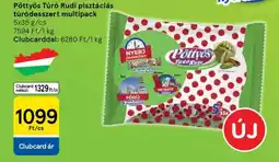 Tesco Pöttyös Túró Rudi pisztáciás túródesszert multipack ajánlat