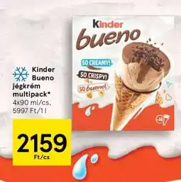 Tesco Kinder Bueno jégkrém multipack ajánlat