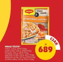 PENNY MAGGI TÉSZTA ajánlat