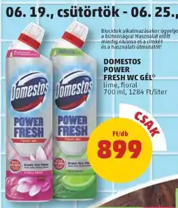 PENNY DOMESTOS POWER FRESH WC GÉL ajánlat