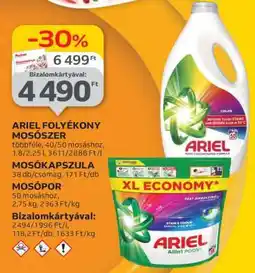Auchan ARIEL Folyékony mosószer ajánlat