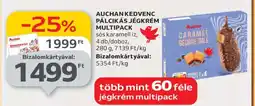 Auchan Auchan Kedvenc Pálcikás Jégkrém Multipack ajánlat