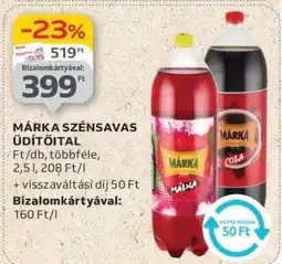 Auchan Márka Szénsavas Üdítőital ajánlat