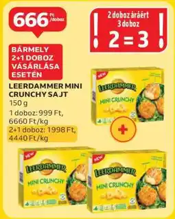 Auchan LEERDAMMER MINI CRUNCHY SAJT ajánlat