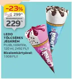 Auchan Ledo Tölcséres Jégkrém ajánlat