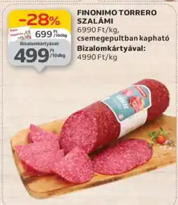 Auchan FINONIMO TORRERO SZALÁMI ajánlat