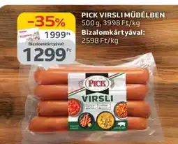 Auchan PICK VIRSLI MŰBÉLBEN ajánlat