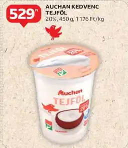 Auchan Auchan Kedvenc Tejföl ajánlat