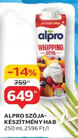 Auchan Alpro Szójakészítmény Hab ajánlat