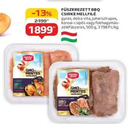 Auchan Fűszerezett BBQ Csirkemellfilé ajánlat