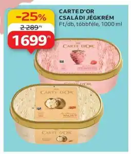 Auchan CARTE D’OR CSALÁDI JÉGKRÉM ajánlat