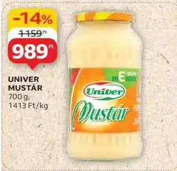 Auchan UNIVER﻿﻿ Mustár ajánlat