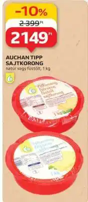 Auchan AUCHAN TIPP SAJTKORONG ajánlat