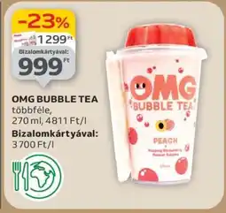 Auchan OMG Bubble tea ajánlat