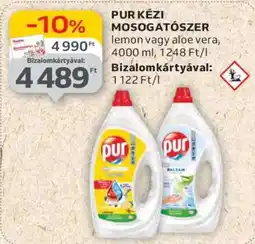 Auchan Pur kézi mosogatószer ajánlat
