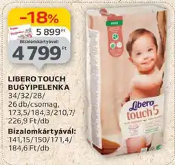 Auchan LIBERO TOUCH BUGYIPELENKA ajánlat
