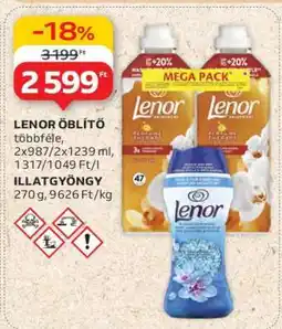 Auchan LENOR Öblítő ajánlat